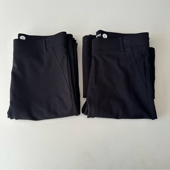 Betabrand Dress Pant Yoga Pants Bootcut & Straight Leg Black Small - Picture 1 of 8